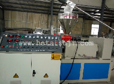 Double screw extruder